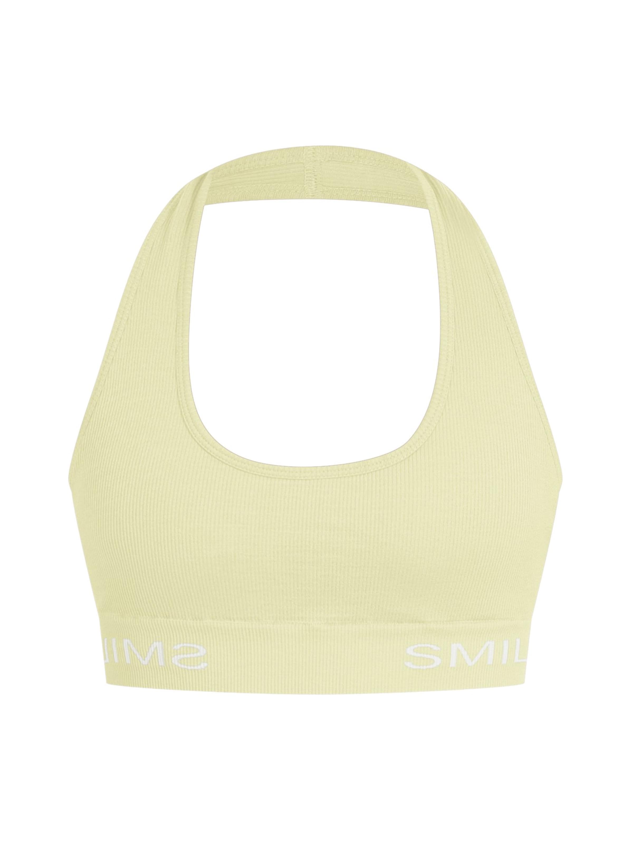

Smilodox Спортивный топ-бралетт в желтом цвете