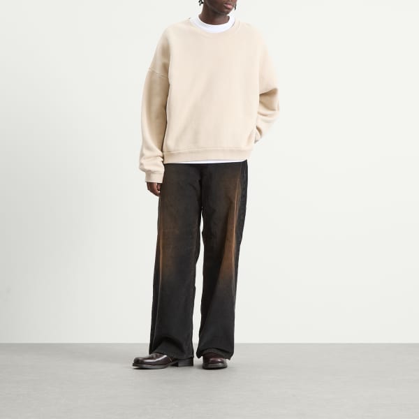 Винтажная толстовка Fester Acne Studios, светло-taupe — фото 4