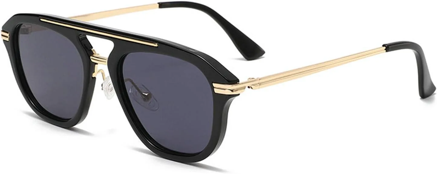 

Солнцезащитные очки-пилот для женщин и мужчин, модные солнцезащитные очки в стиле 70-х с защитой от УФ-излучения, мужские очки для рыбалки и вождения mincl, C1