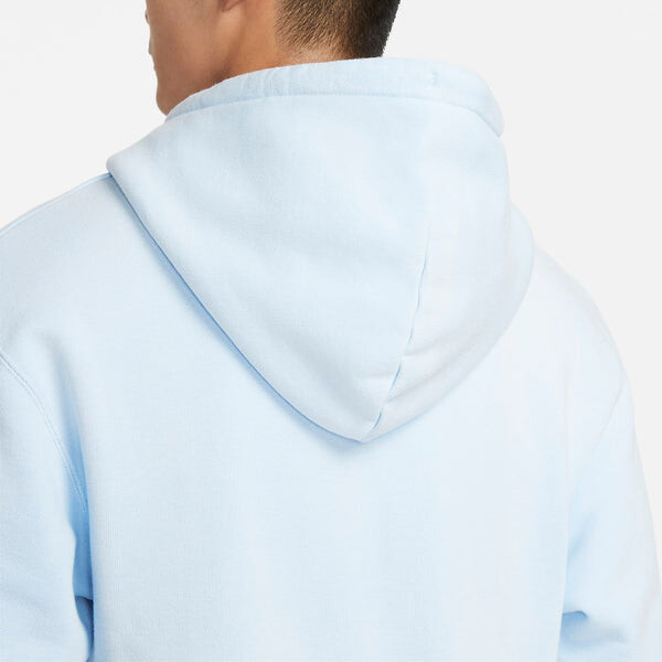 Толстовка Air Jordan Fleece Hoodie 'Ice Blue', синий — фото 4