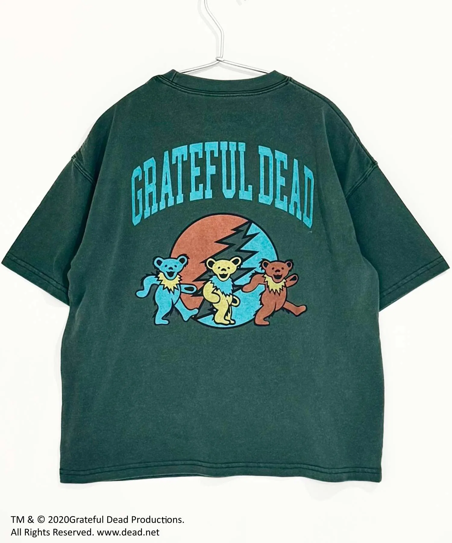 Детская футболка SHISKY оверсайз с принтом Grateful Dead — фото 2