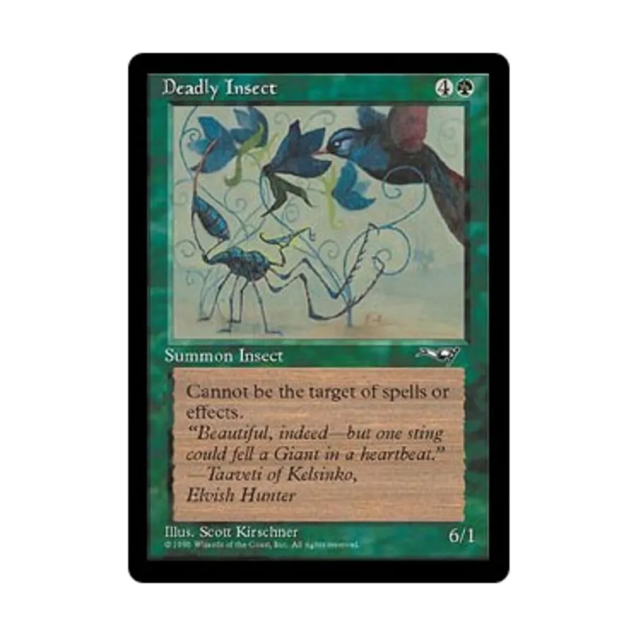

CCG Смертельное насекомое - Вер. 2 (У3), MTG - Alliances