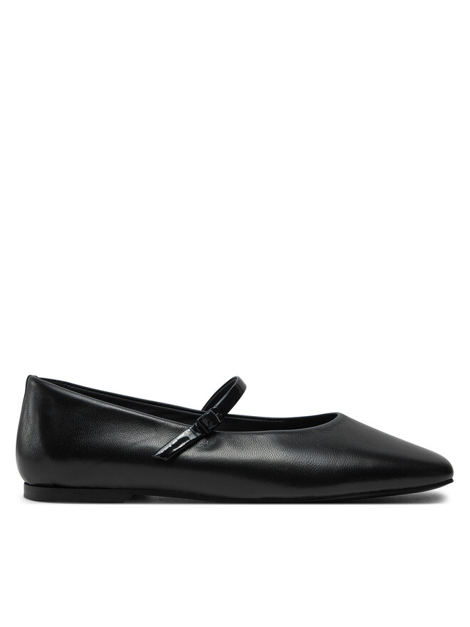 Балетки Mary Jane Ballerina - Lth HW0HW02307 Calvin Klein, черный