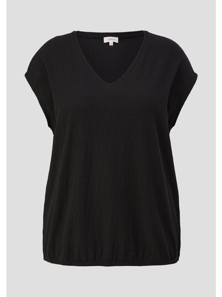 

Футболка sOliver ärmellos, черный