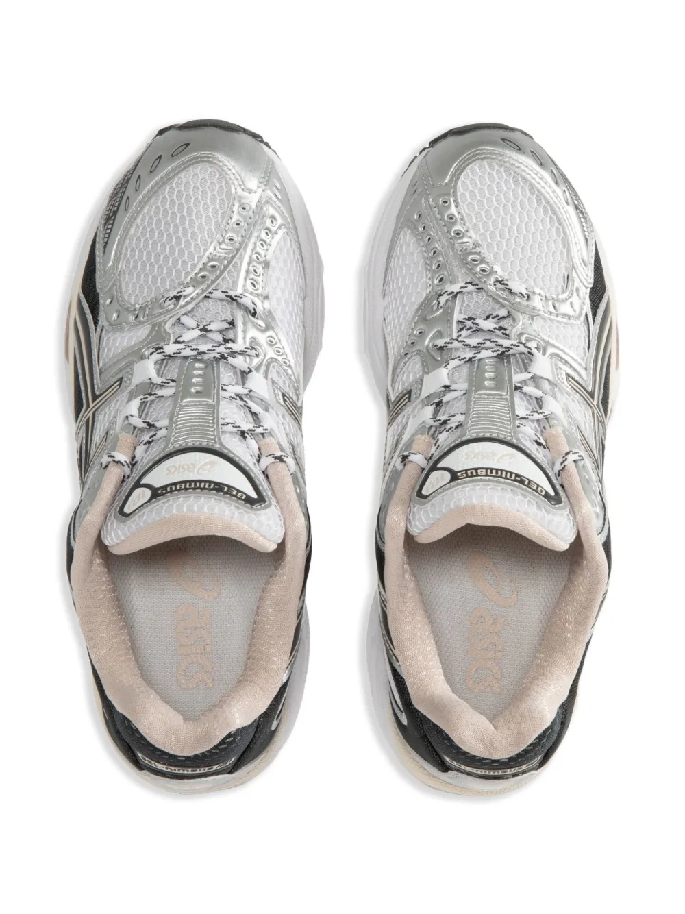 Кроссовки GEL-Nimbus с сетчатыми вставками ASICS, серый — фото 4