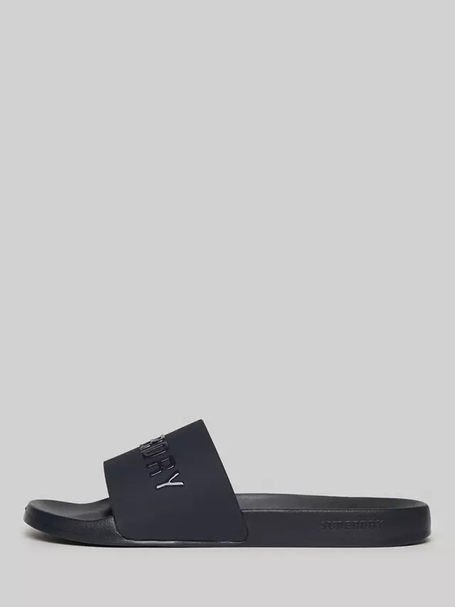 

Шлепанцы Superdry Vegan Logo Pool, цвет rich/navy
