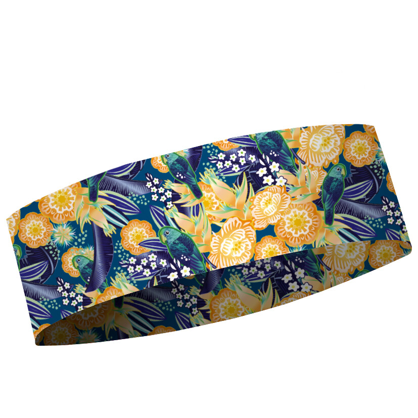 

Повязка на голову Matt Narrow Headband, цвет Tropical Parrot
