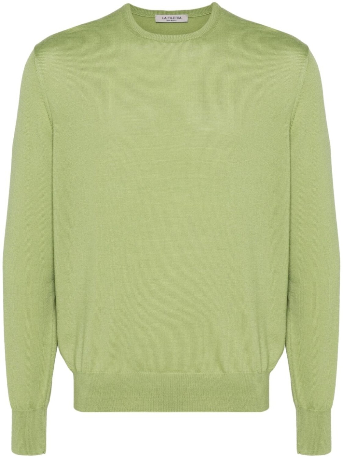 

Шерстяной джемпер с круглым вырезом Fileria, зеленый