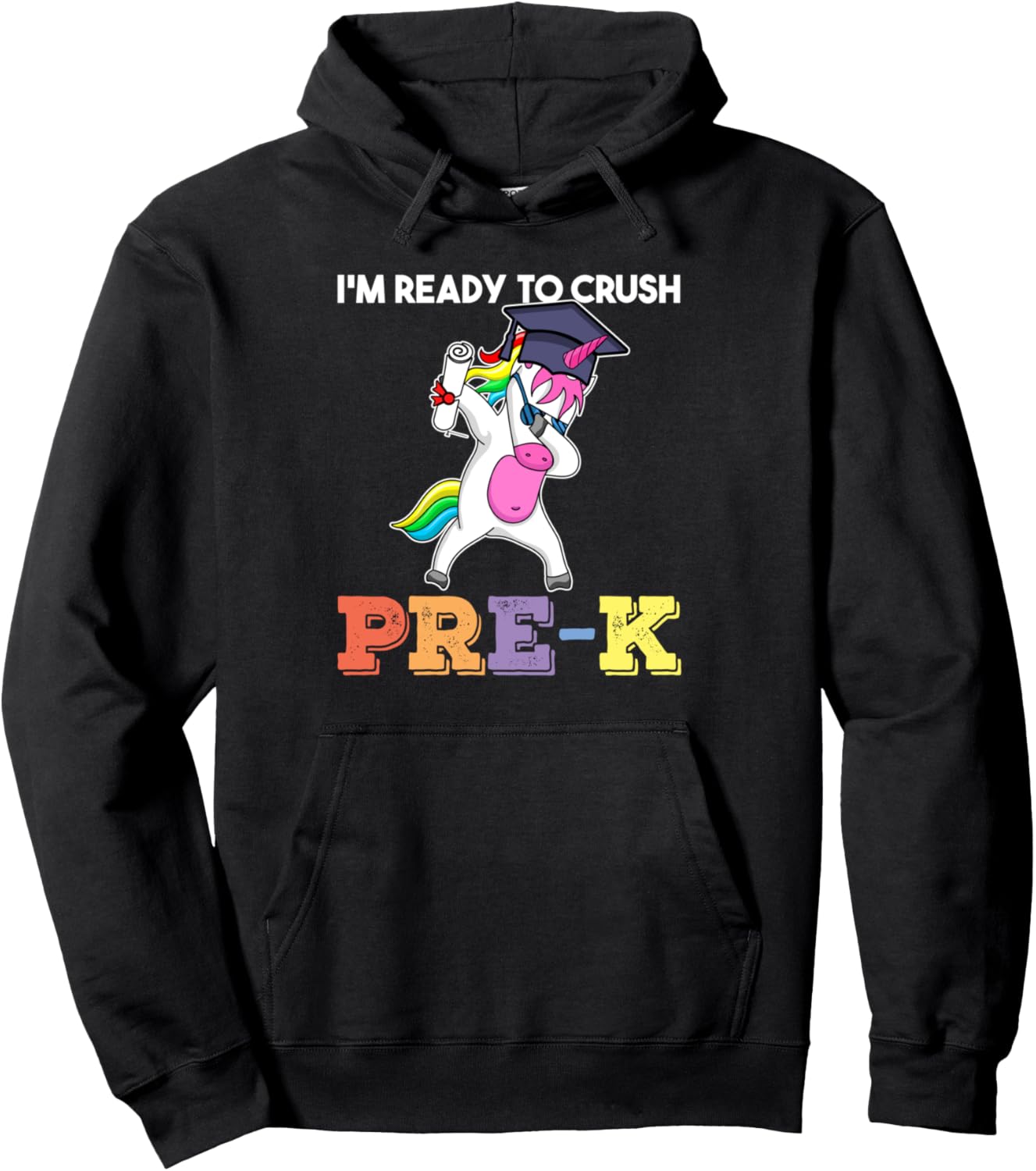 

Я готова покорить выпускной в детском саду! Толстовка Pre-Kindergarten Pre-K Graduate Gift Idea, черный