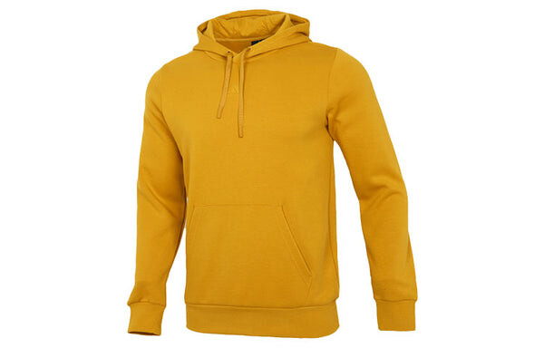 Толстовка men's back camouflage logo printing sports gold color Adidas, золотой — фото 2