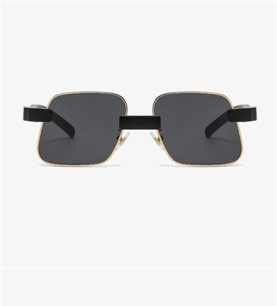 

Модные солнцезащитные очки для женщин, защита от УФ-излучения UV400, ретро, ​​прозрачные линзы, стильные очки для мужчин, градиентные линзы HHZZYVY, Green Grey