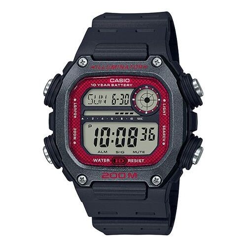 

Часы CASIO G-Shock Digital 'Black', красный