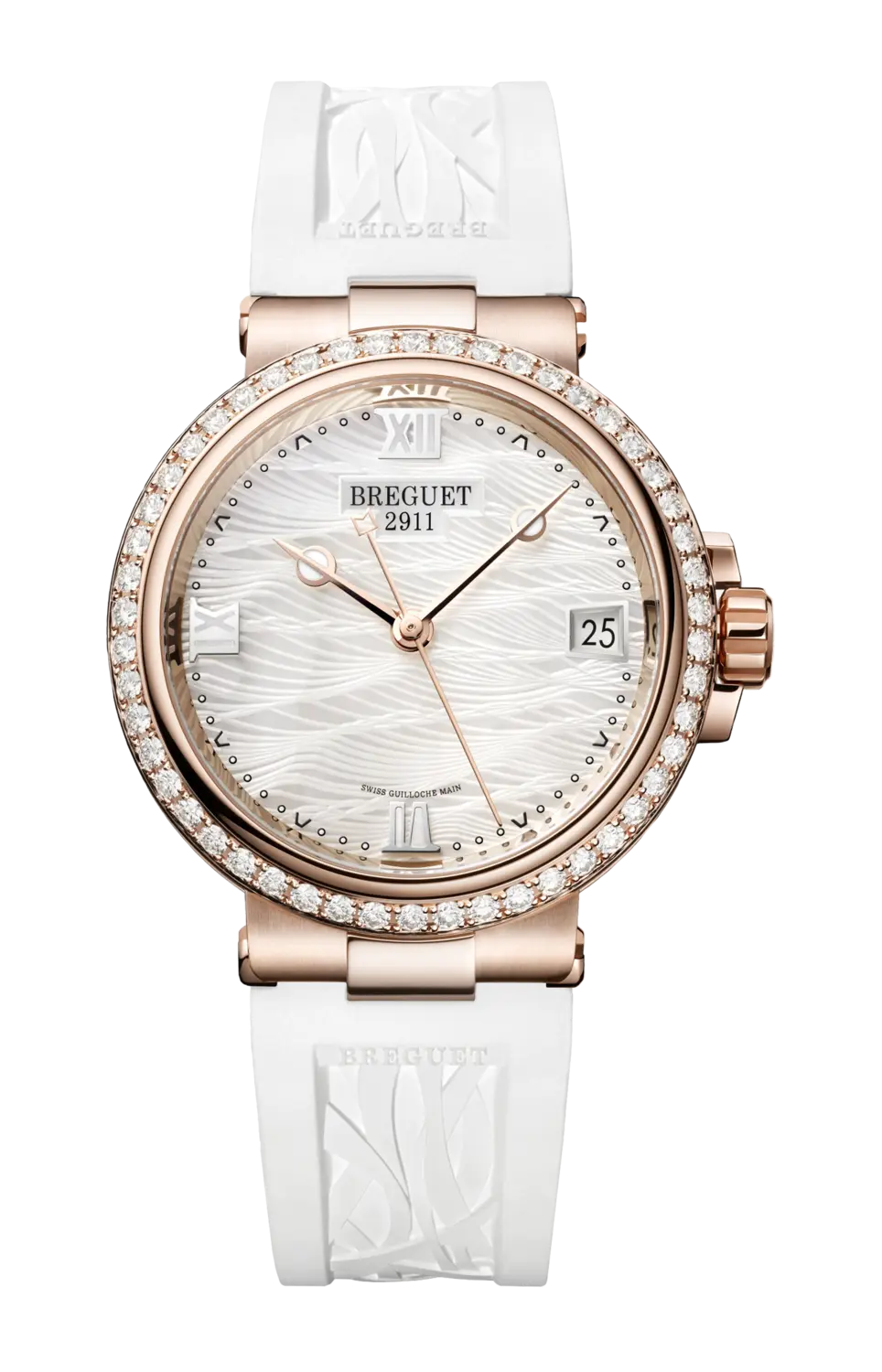 

Часы Breguet Marine dame 9518 с розовым золотом 33,80 мм