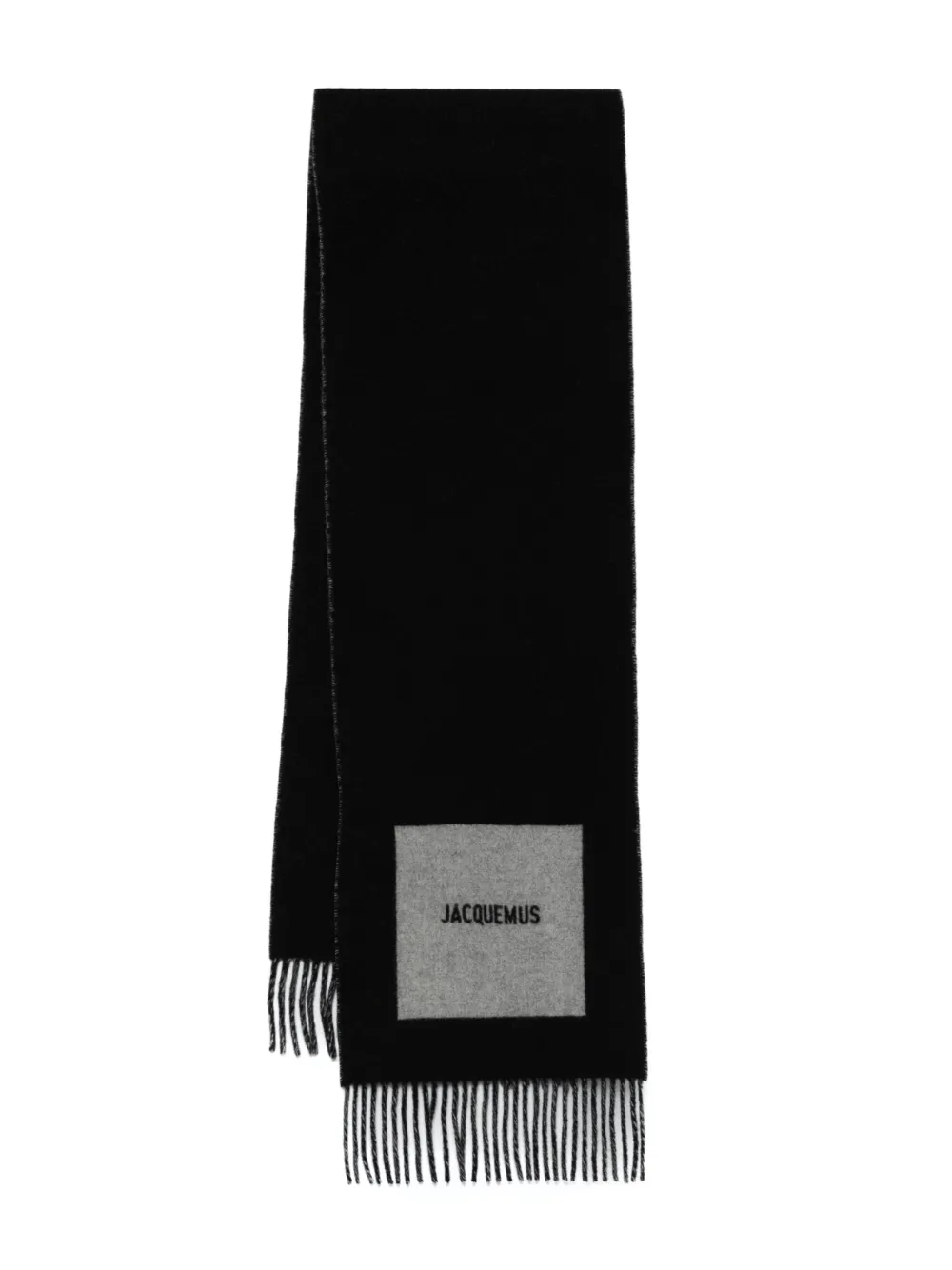 

Шарф L'Echarpe Rond Carre JACQUEMUS, черный