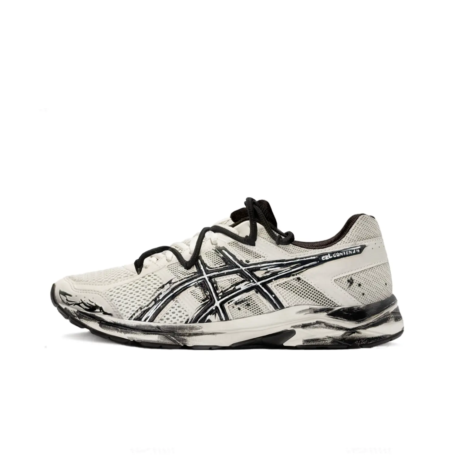 

ASICS Gel Contend 4 низкие городские беговые кроссовки мужские beige black