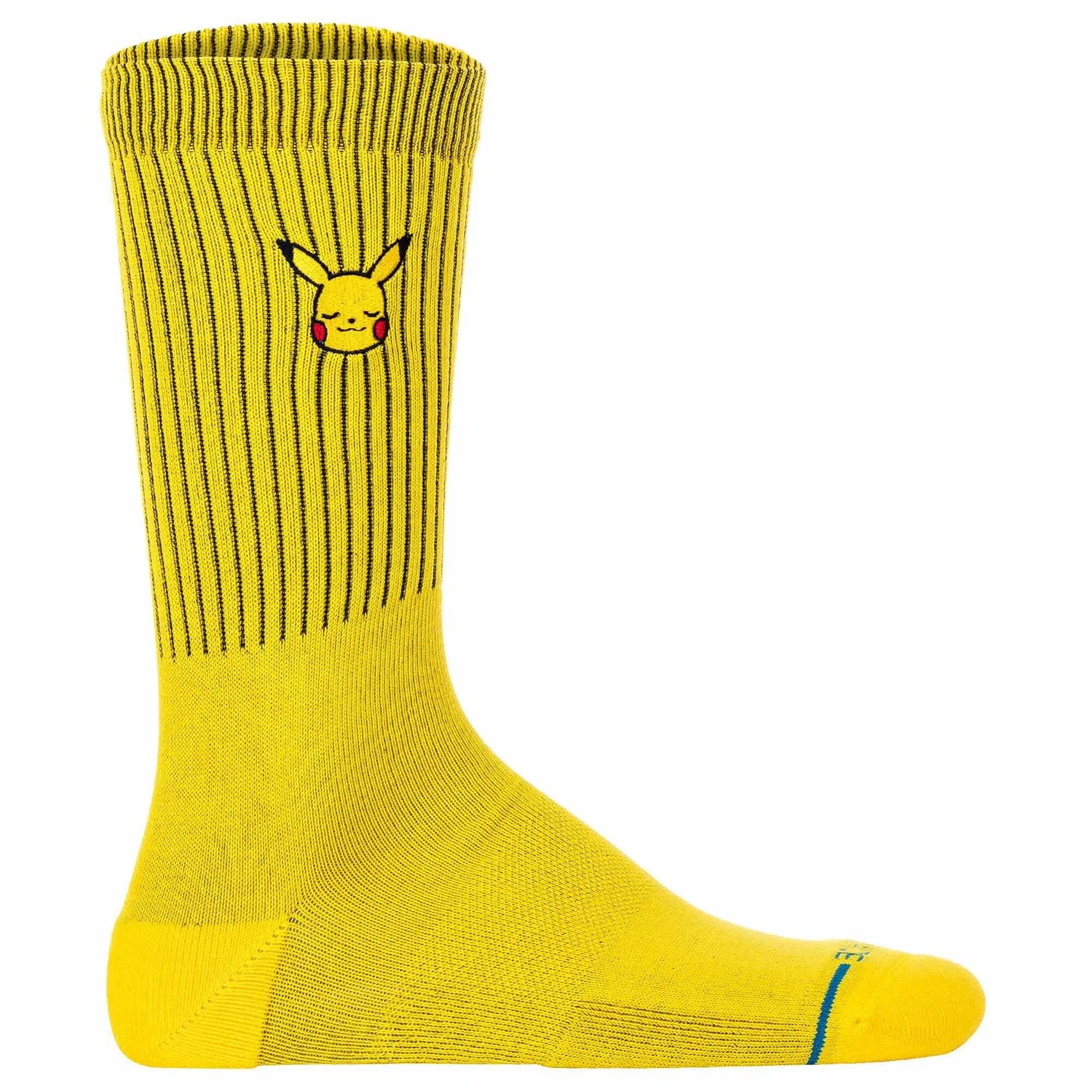 Детские носки с принтом Pikachu Stance, Yellow — фото 2
