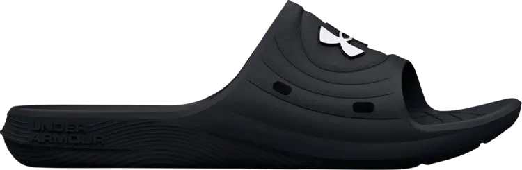 Сандалии Under Armour Wmns Locker 4 Slide Black White, черный