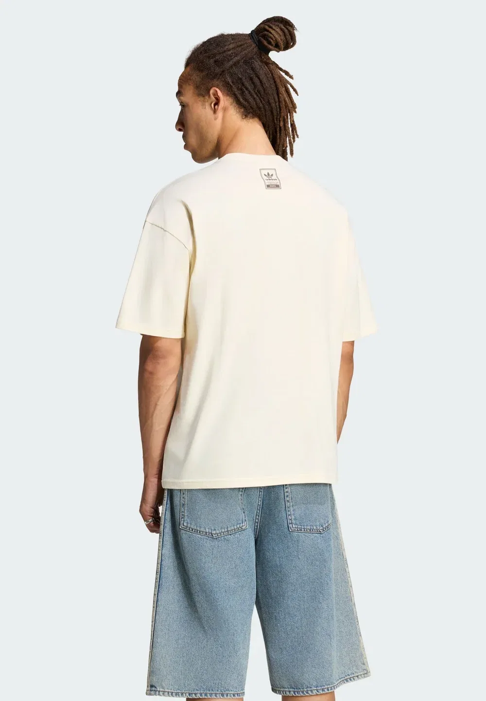 Футболка с принтом Paris gfx - футболка с принтом Adidas Originals, Cream White — фото 2