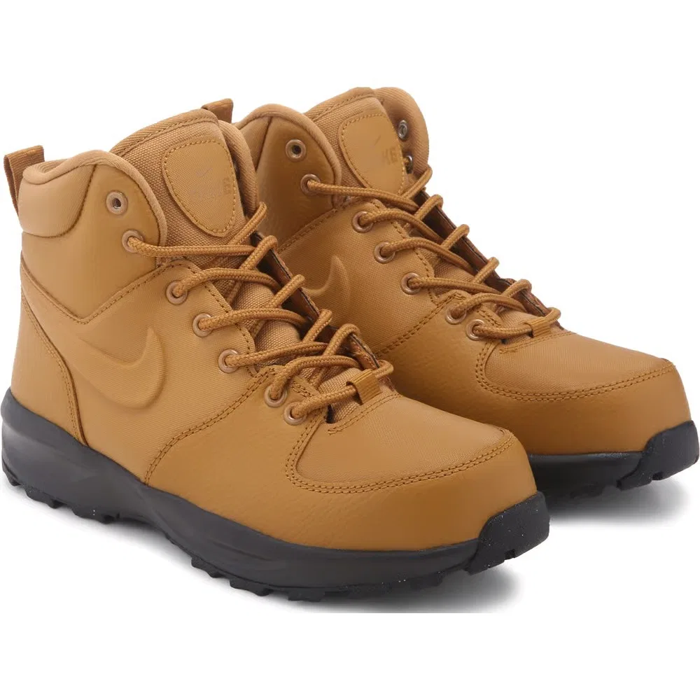 Детские походные ботинки Manoa 17 на шнуровке Nike, Wheat