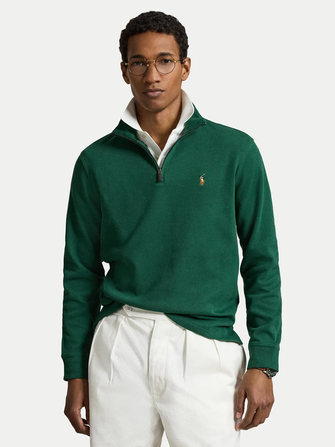 Мужская толстовка стандартного кроя Estate Polo Ralph Lauren, зеленый