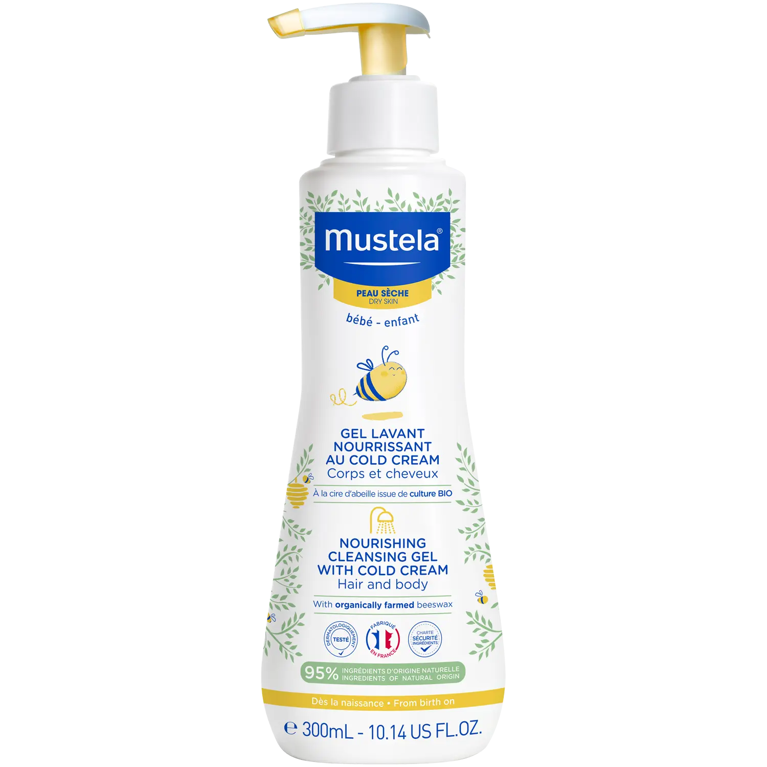 

Mustela Cold Cream питательный гель для детей, 300 мл