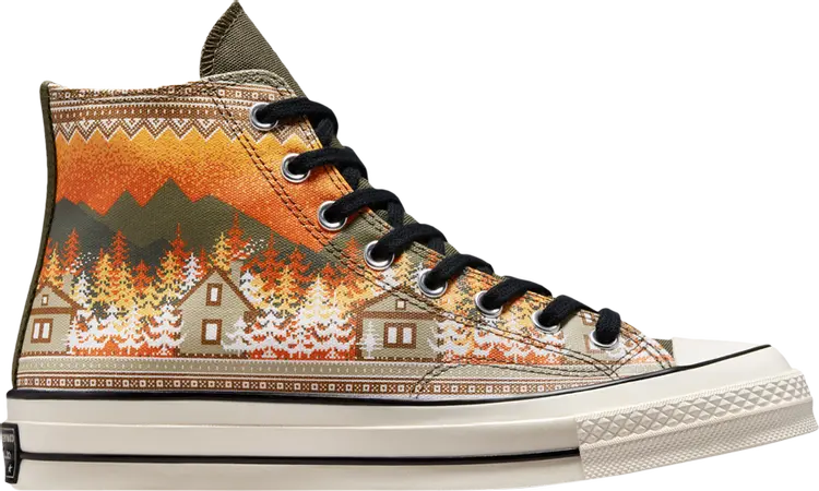 

Кроссовки Converse Chuck 70 High Holiday Sweater - Orange, оранжевый