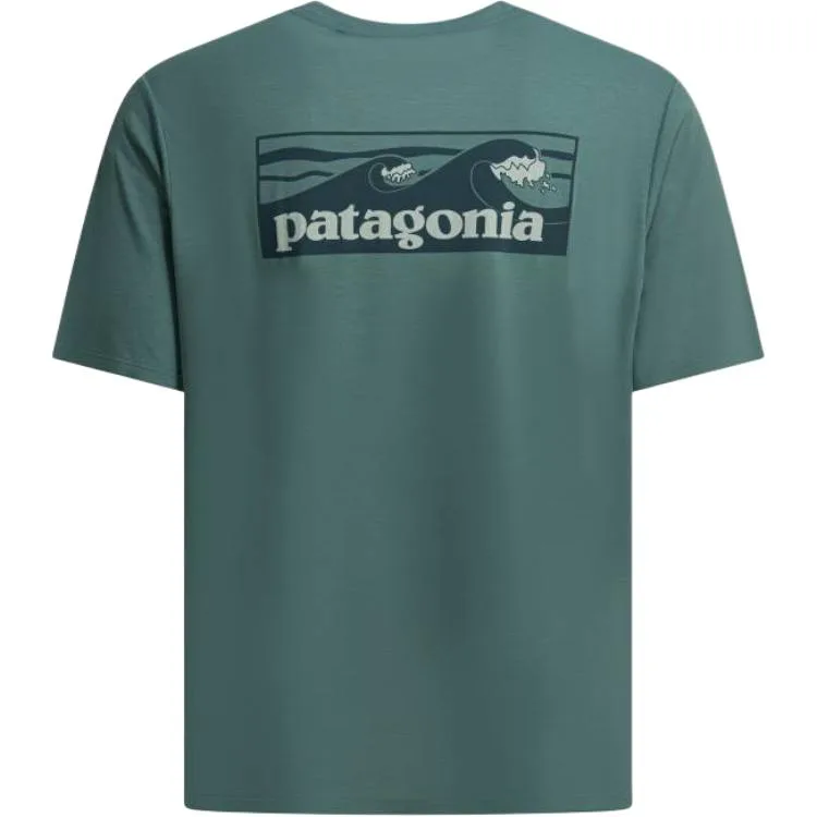 Футболка с принтом Patagonia, power белый/dywh — фото 3