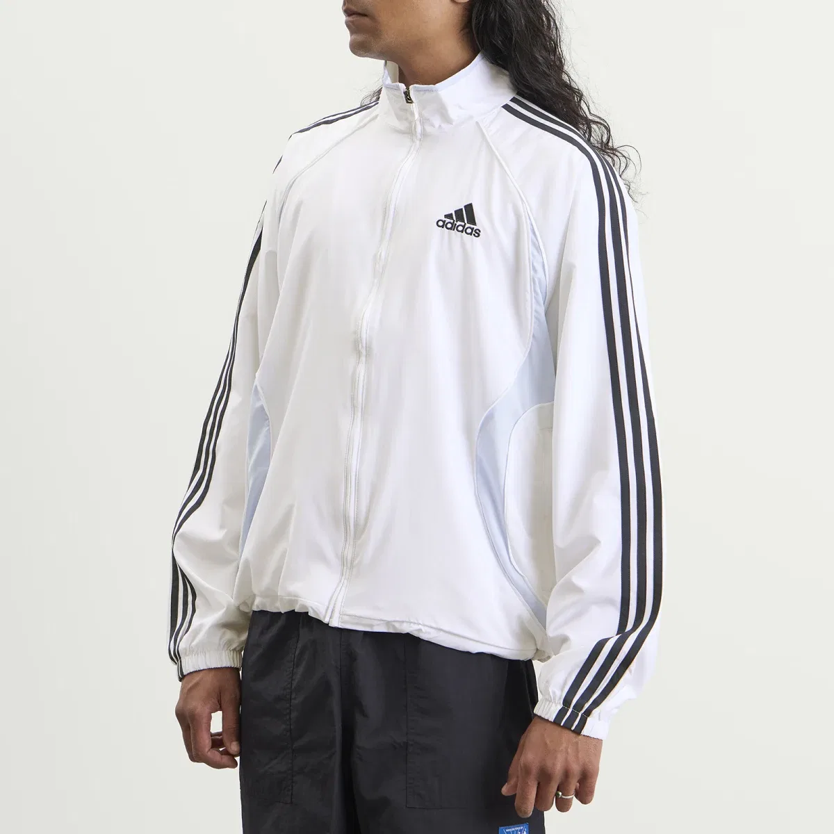 Ветровка Teamgeist tracktop Adidas, White — фото 2