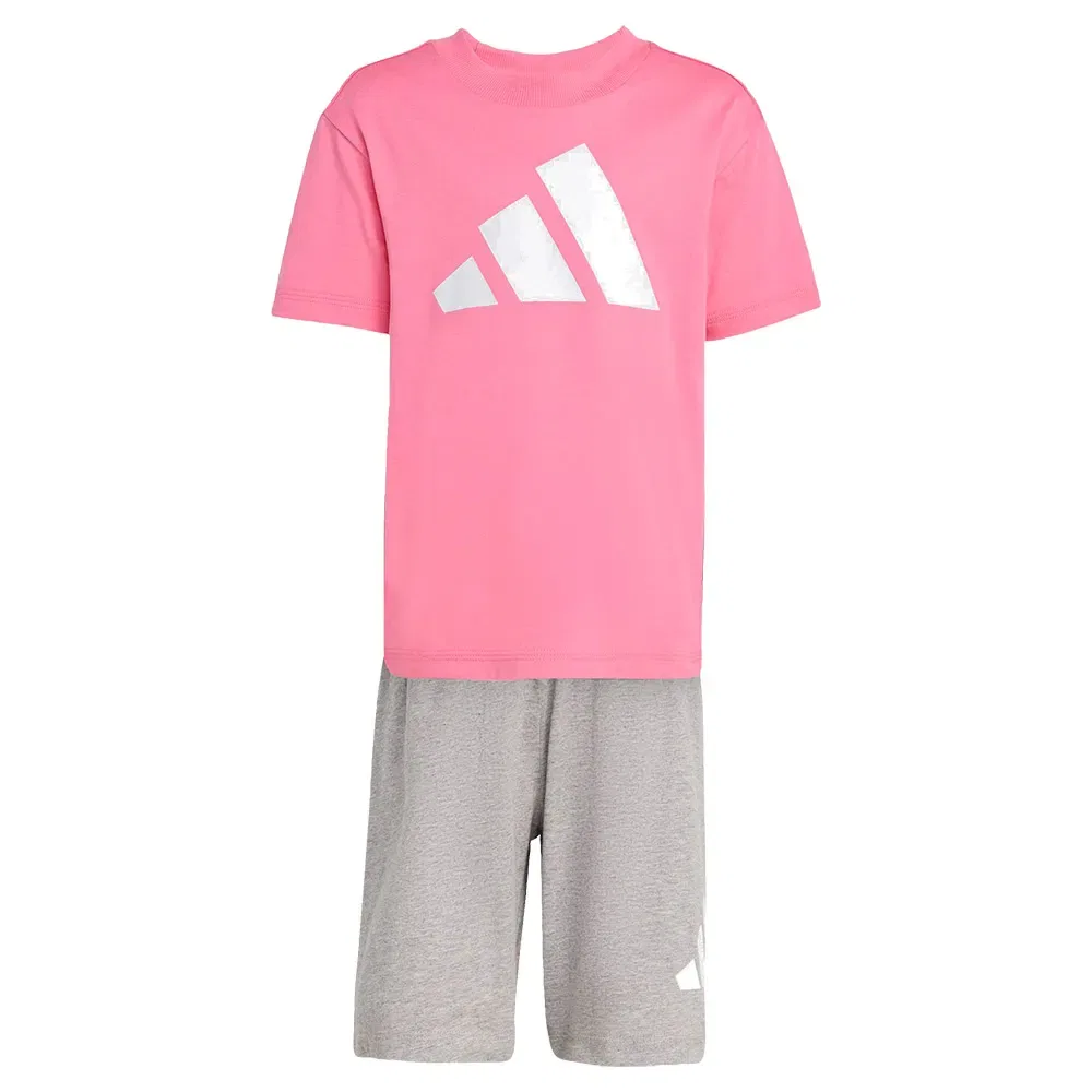 Комплект футболок Adidas Essentials Tee, розовый — фото 3