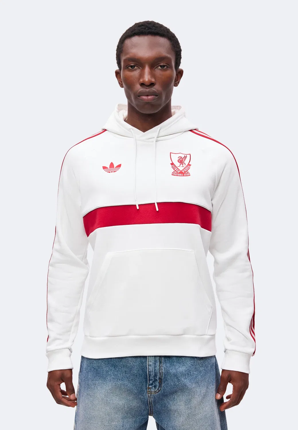 Худи футбольного клуба «Ливерпуль» - клубная одежда Adidas Originals, White