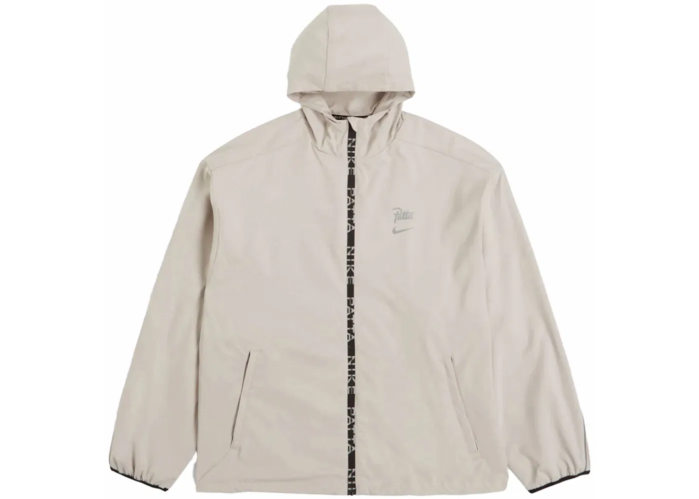 Мужская куртка с принтом Nike x Patta Running Team Full-Zip Jacket, Sandrift/Cream