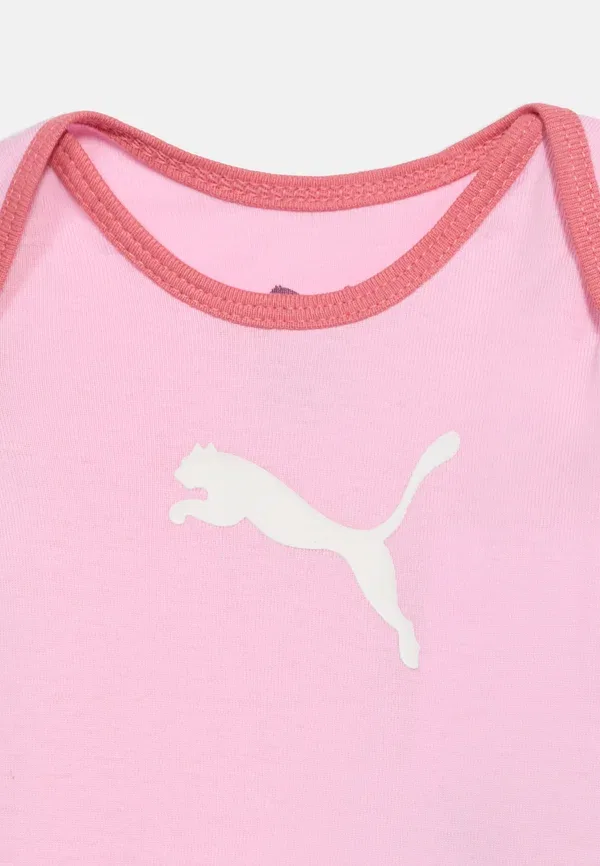 Комплект для новорожденных хлопковый Puma, розовый — фото 4
