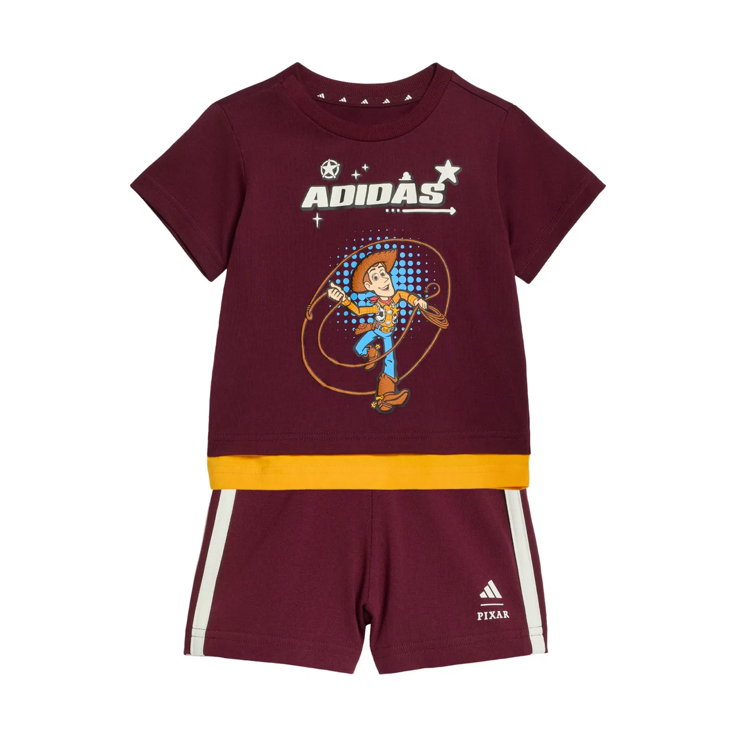 Спортивный костюм Adidas Sportswear История игрушек Pixar красного цвета