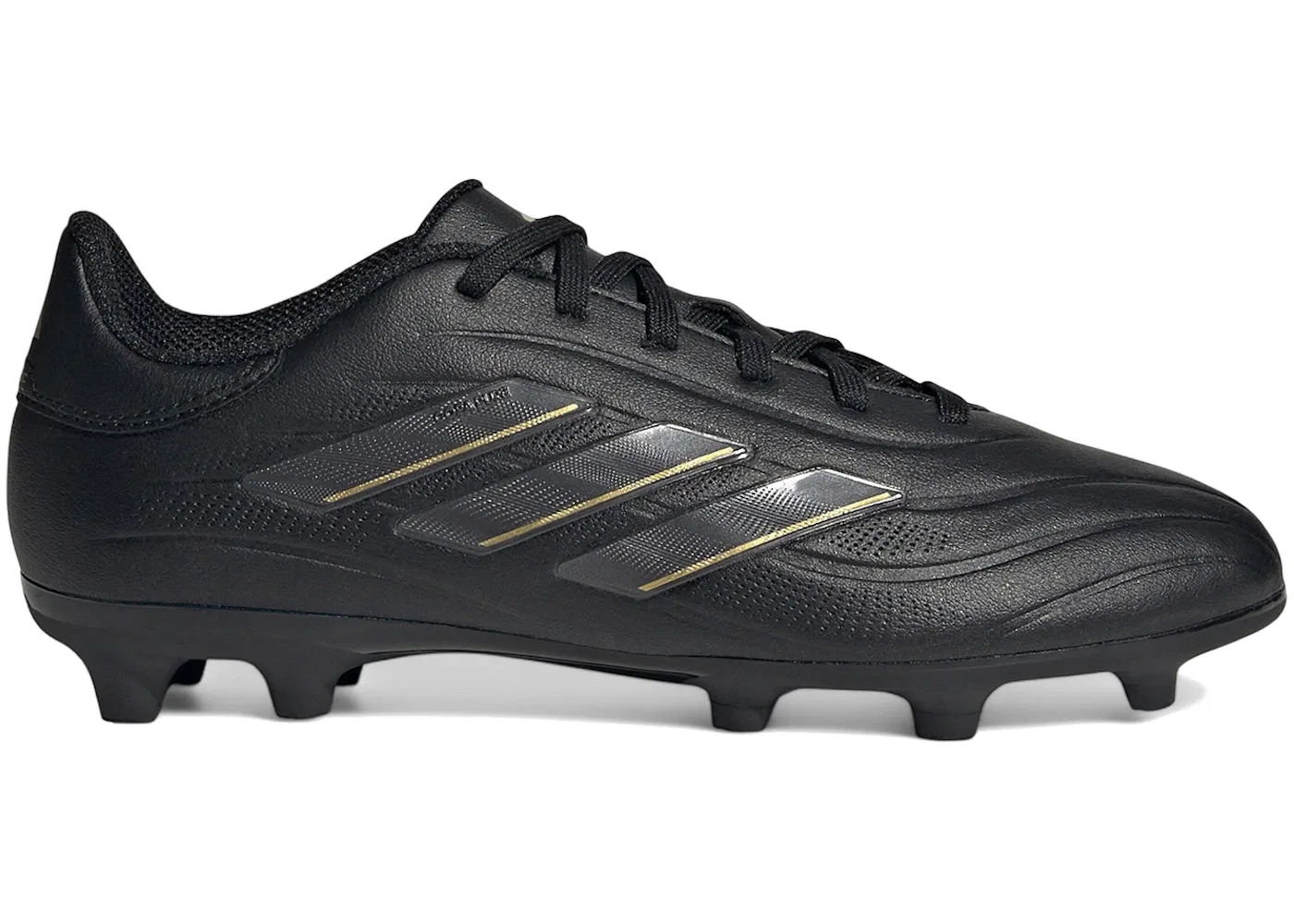 Детские бутсы с длинным рукавом Adidas Copa Pure League FG, Core Black Carbon Gold Metallic