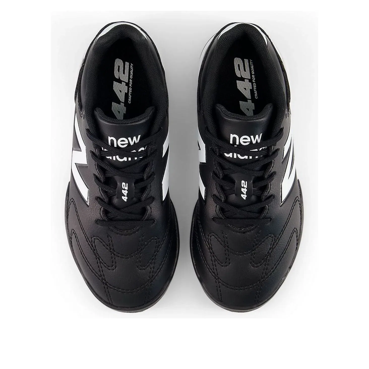 Детские кроссовки с синтетическим верхом 442 Team TF V3 'Black White' New Balance, Black / White — фото 3