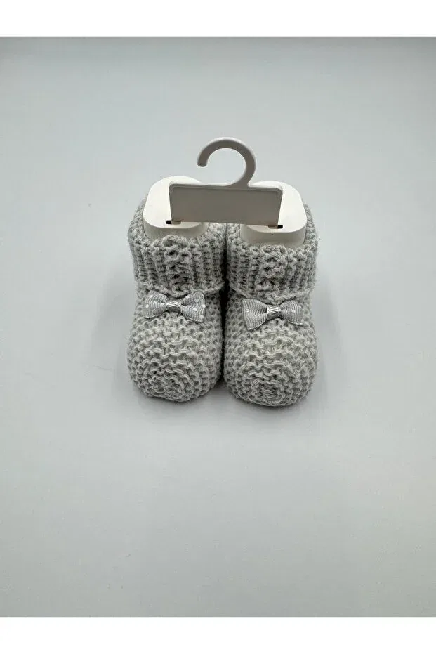 Детские вязаные пинетки для новорожденных из переработанного хлопка Şatilli Handmade, Multicolor — фото 3