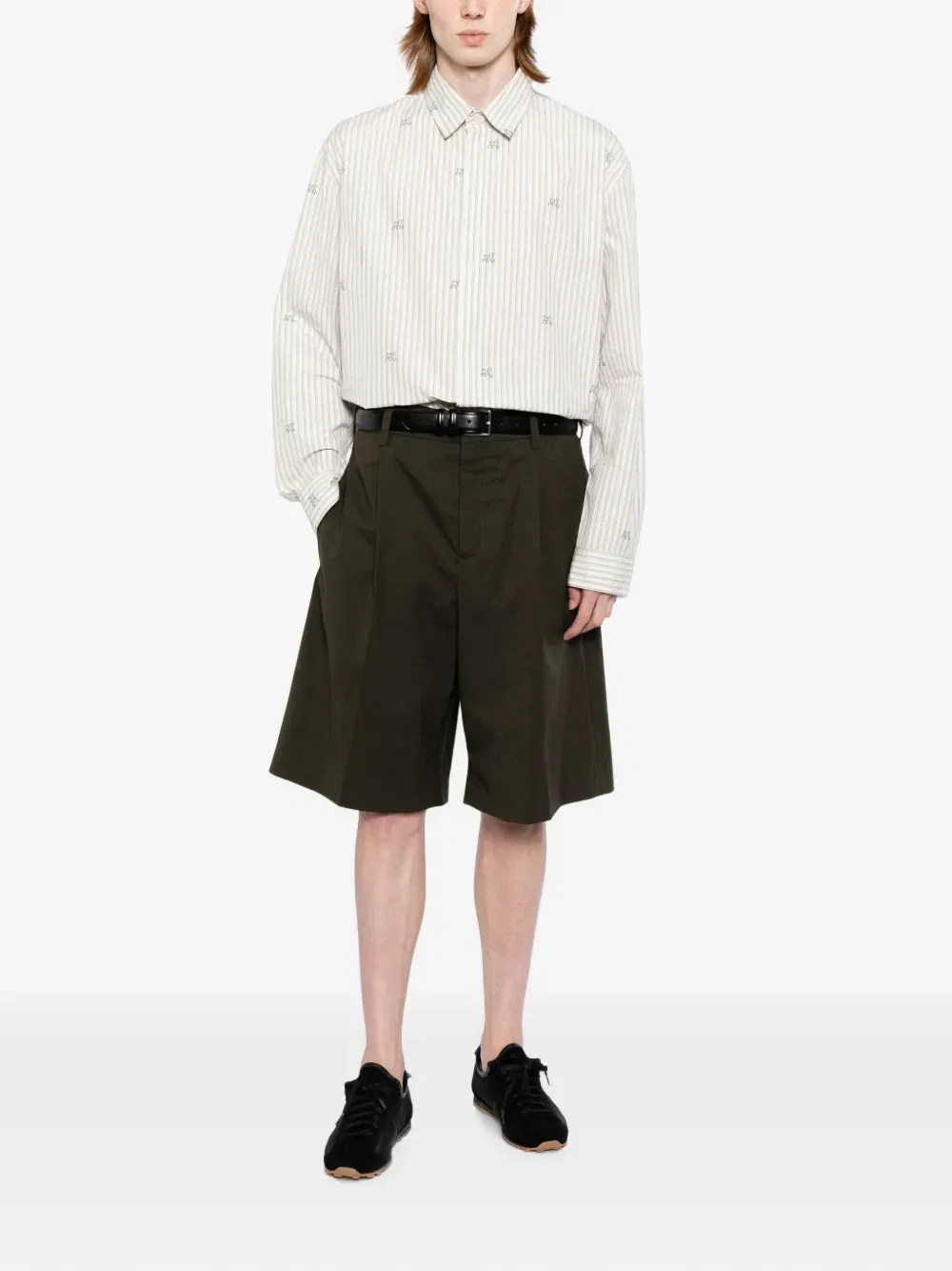 Шорты классические Jacquemus, цвет Cedar Brown — фото 2
