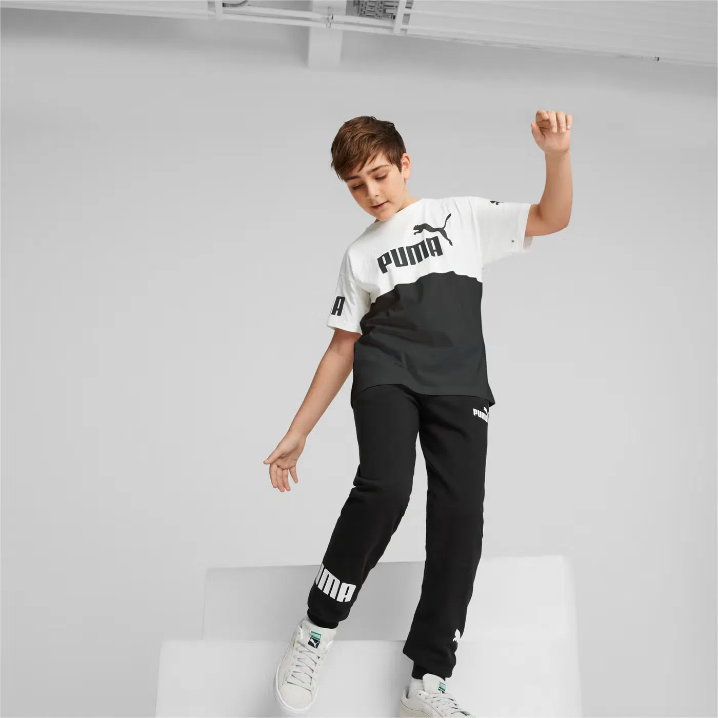 Футболка с принтом Power Puma, белый — фото 4