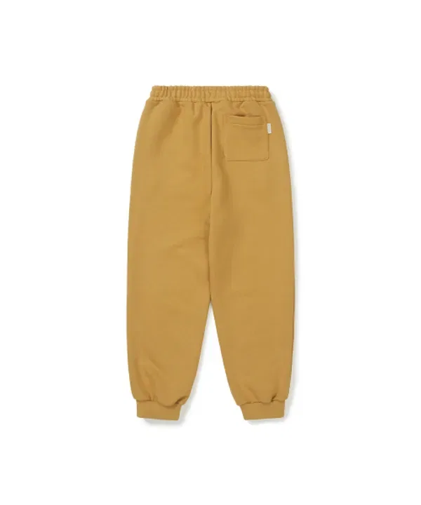 Детские спортивные штаны с графическим принтом, S24FKFFP80 Snowpeak Apparel Kids, горчичный — фото 3