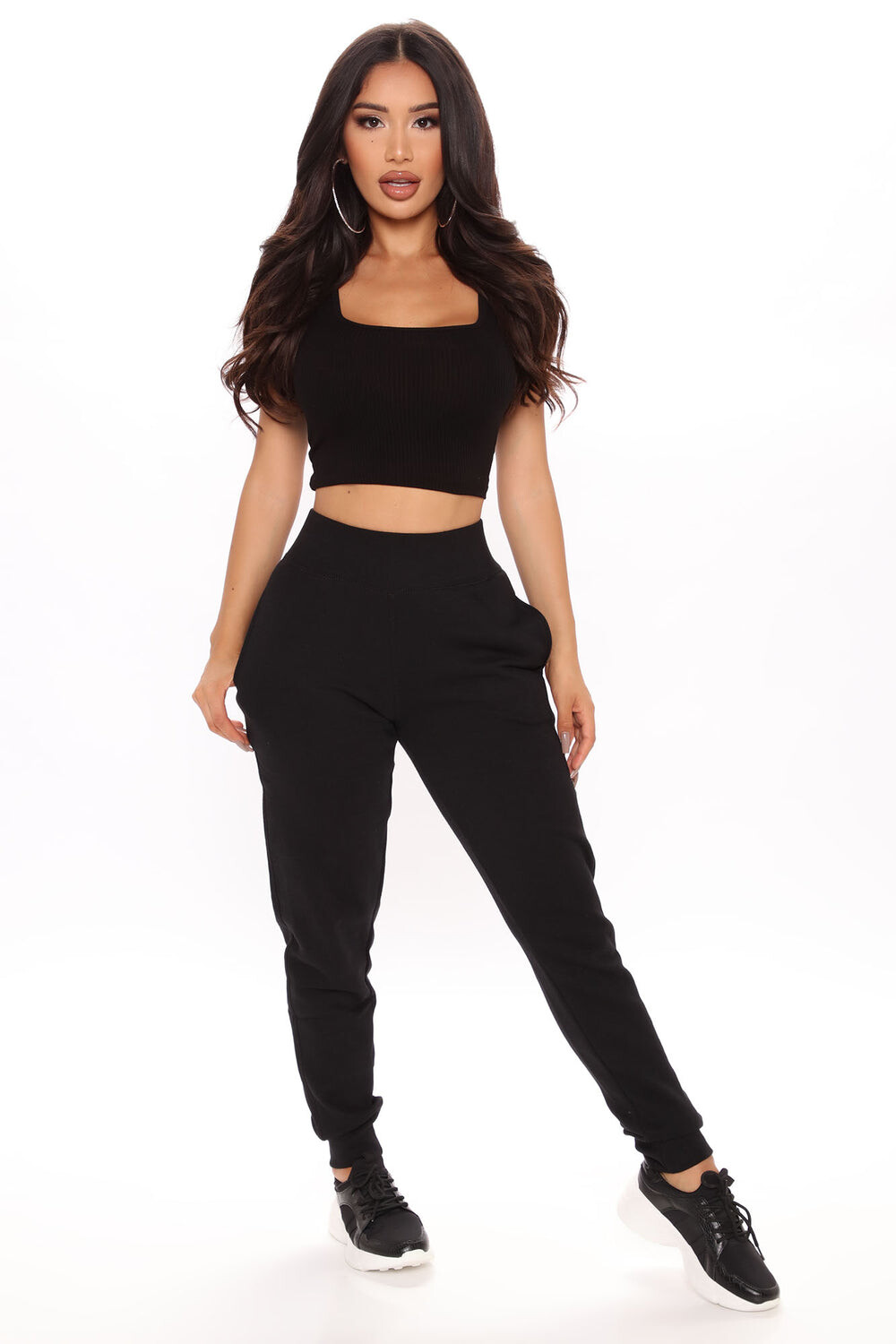 

Джоггеры Fashion Nova PA983, черный