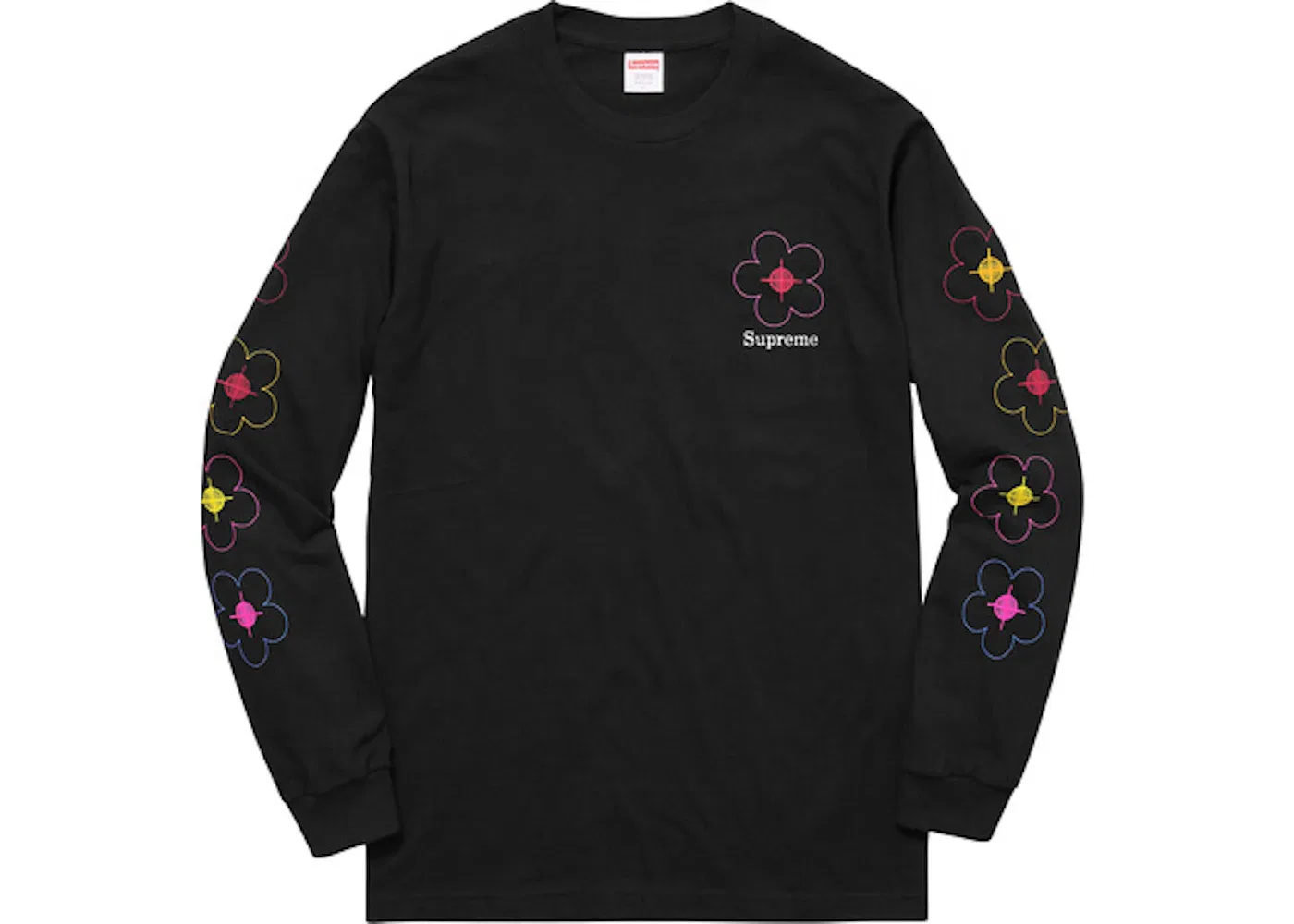 Мужская футболка с длинным рукавом Supreme Been Hit LS Tee, Black