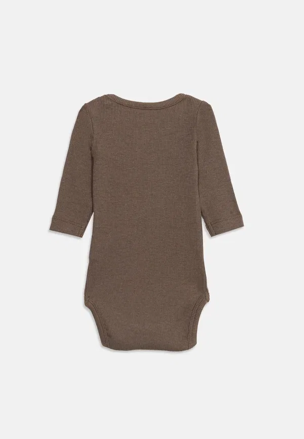 Боди с узором марл Nbnkab ls body noos unisex Name It, morel — фото 2