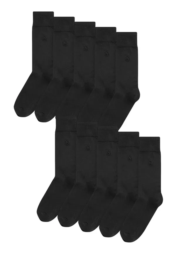 Носки из хлопка Logo ten pack Next, черный