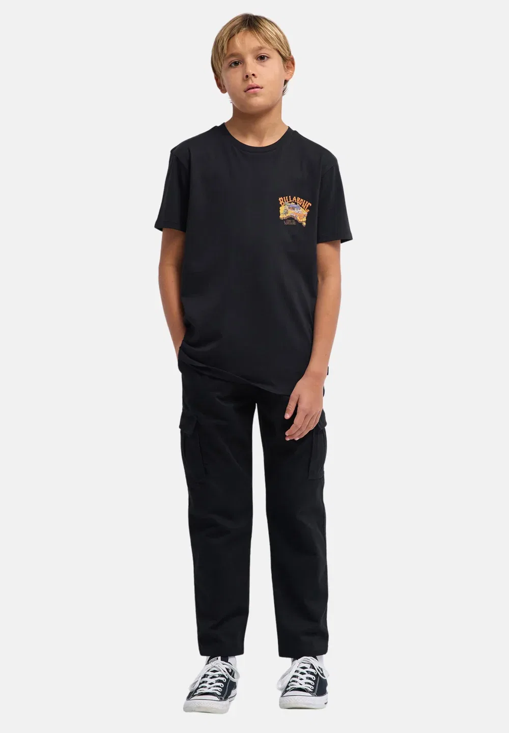 Одежда Jungen 8-16|топы ebbzt00266 - футболка с принтом Billabong, Blk