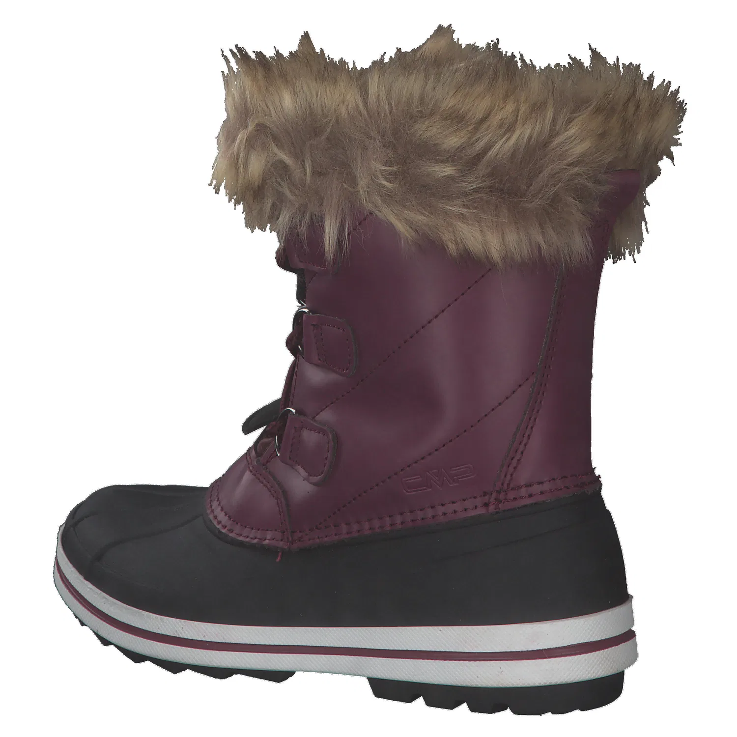 Детские зимние сапоги с мембраной Anthilian Snow Boot Waterproof Cmp, Rot / Bordeaux / Karminrot — фото 3