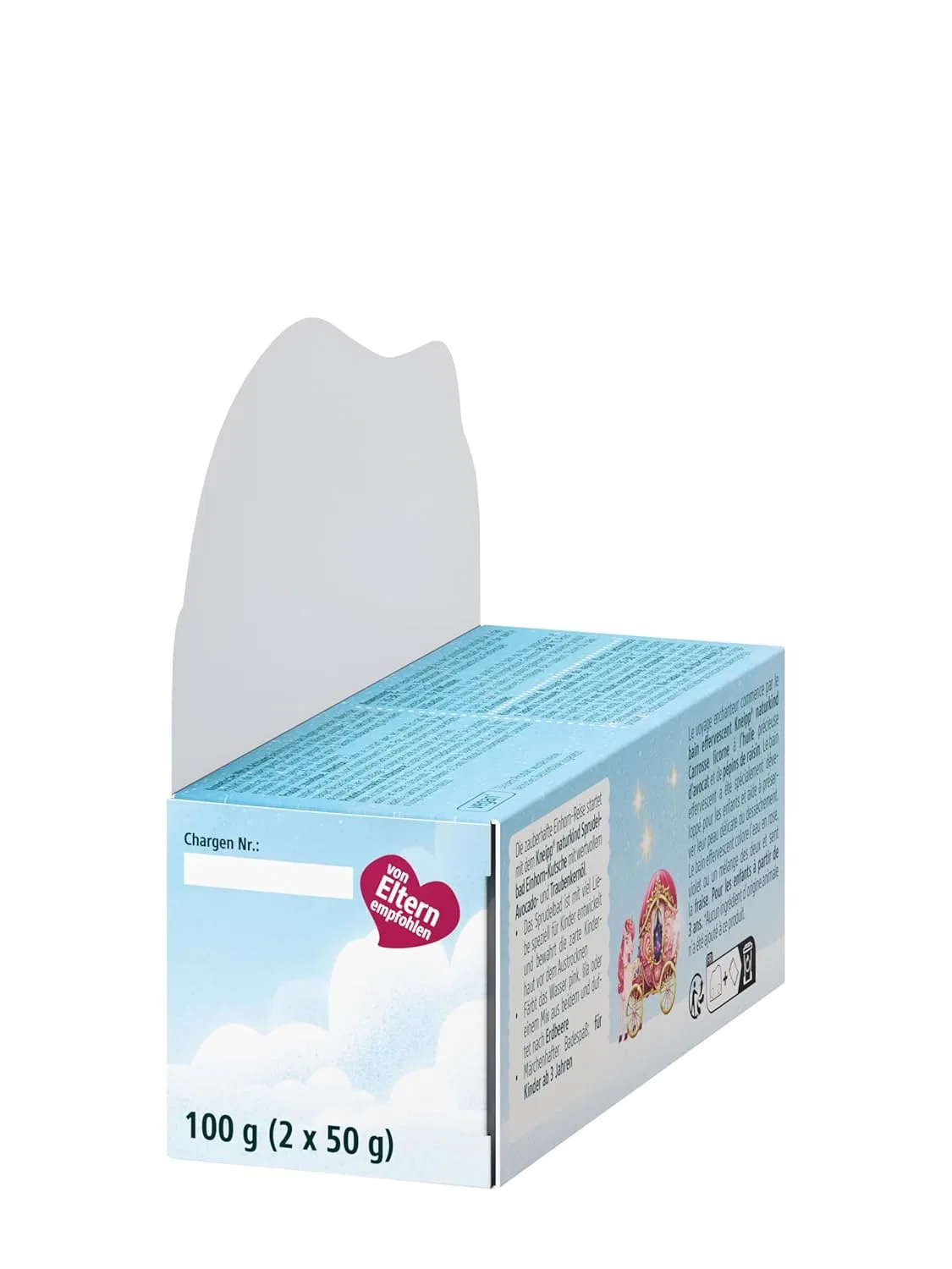 Набор бомбочек для ванны Unicorn Carriage, Kneipp, 2 шт. по 50 г, Multicoloured — фото 4