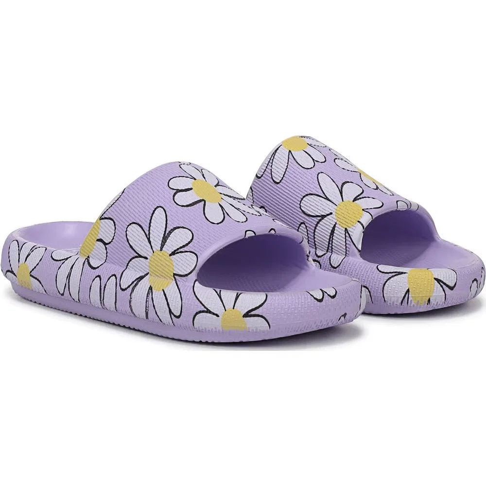 Детские сандалии-шлепанцы Springtide Blowfish Malibu, Lavender Daisy Multi