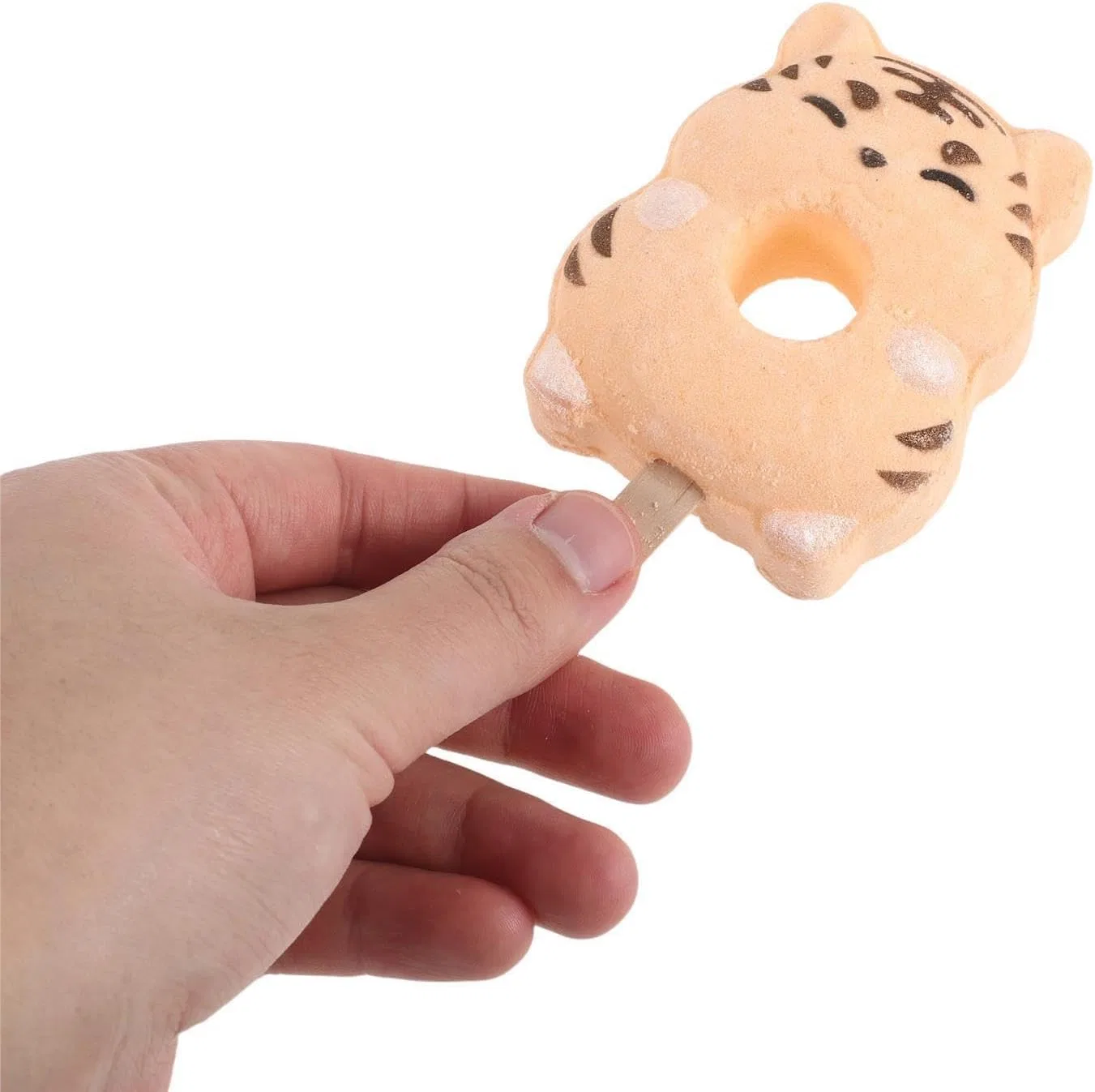 Бомбочка для ванны Tiger, WRITWAA, 115 г, Желтый — фото 4
