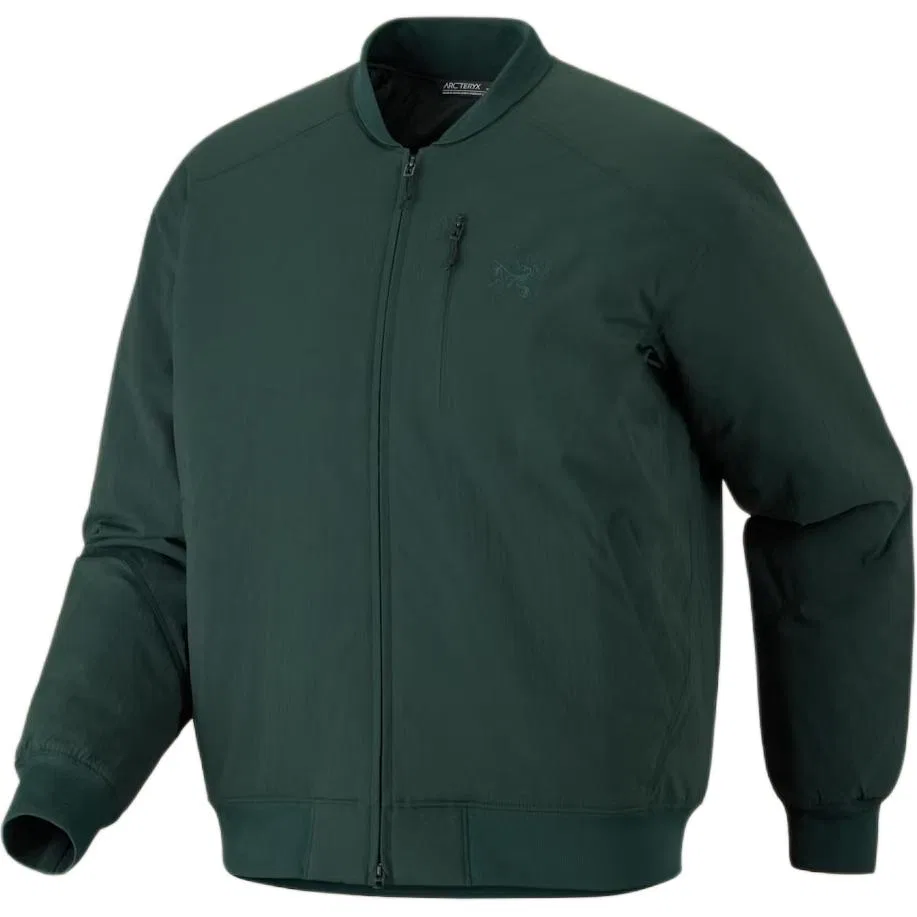 Мужская куртка-пуховик со стоячим воротником Dark Jade Arcteryx