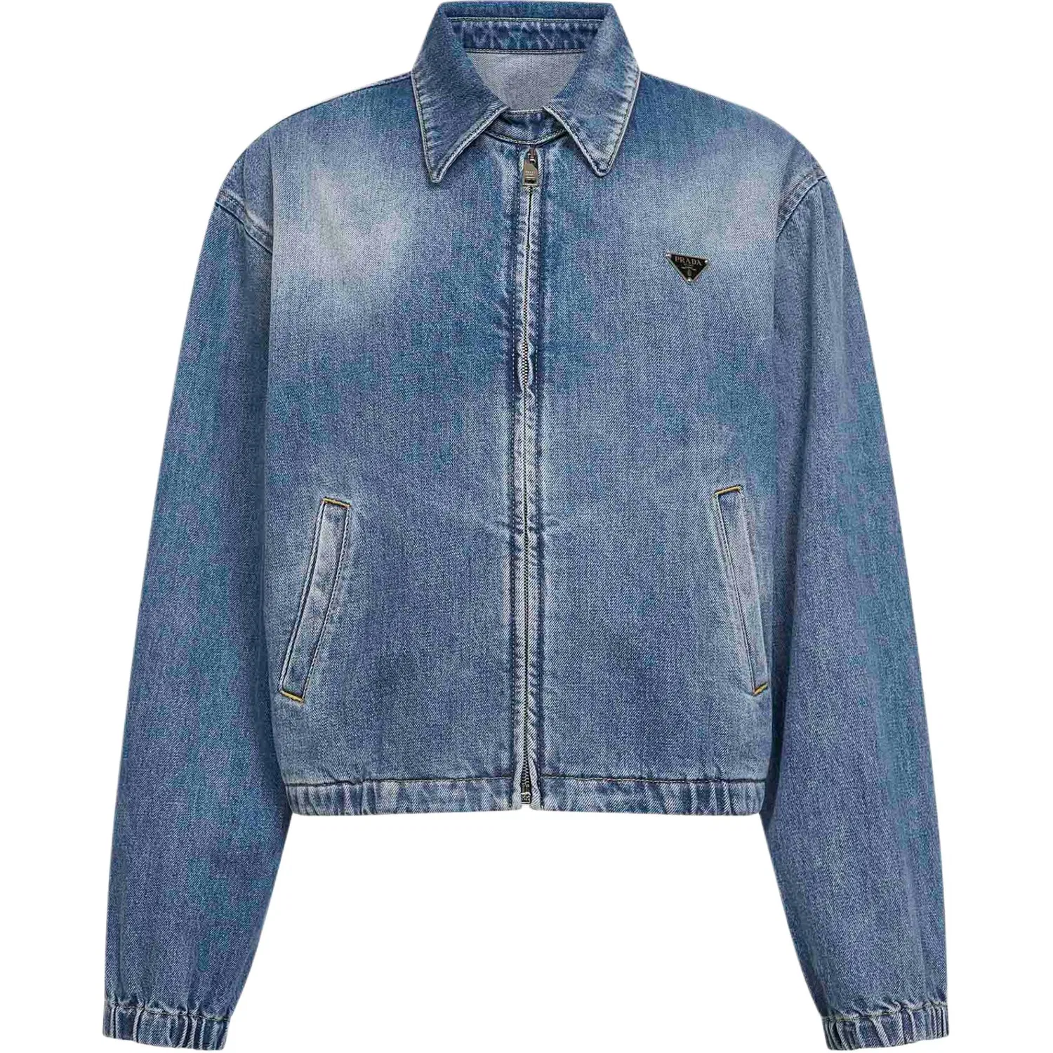 Женская джинсовая куртка PRADA, Blue